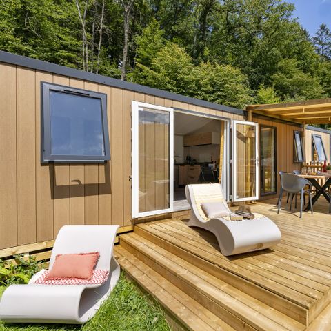 Mobilheim 6 Personen - Cottage Cocoon 6p 3ch 2SdB PREMIUM