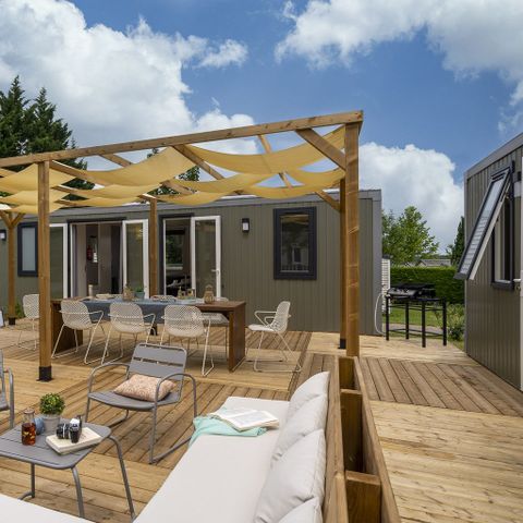 Mobilheim 10 Personen - COTTAGE FRIENDS 10p 5ch ****<br/><br/>