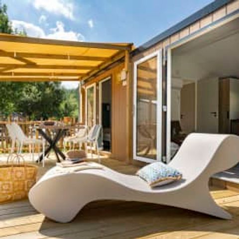 Mobilheim 4 Personen - Cottage Cocoon 4p 2ch 2SdB clim Premium