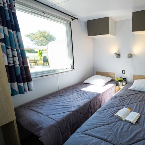 Mobilheim 6 Personen - Confort Plus LV Clim - 3 Schlafzimmer - 6 Personen