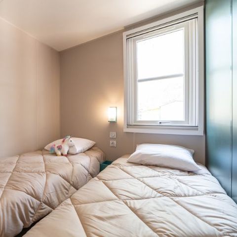 Mobilheim 4 Personen - Cottage Iris 4 pers 2 Schlafz. 1 Bad ****