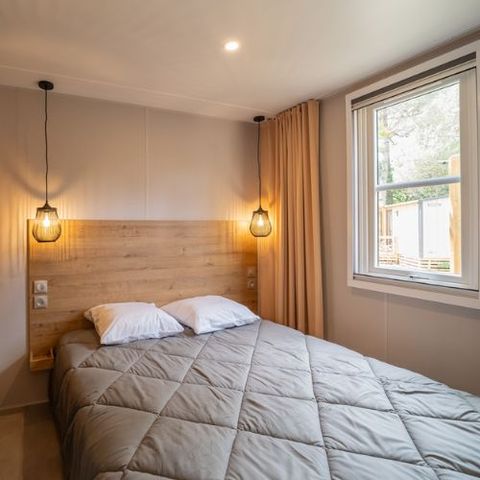 Mobilheim 4 Personen - Cottage Iris 4 pers 2 Schlafz. 1 Bad ****
