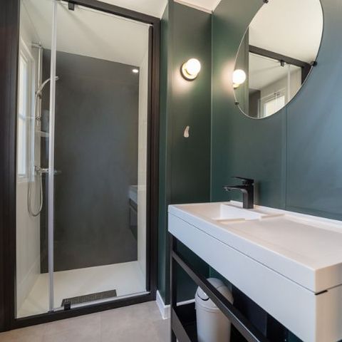 Mobilheim 4 Personen - Cottage Iris 4 pers 2 Schlafz. 1 Bad ****