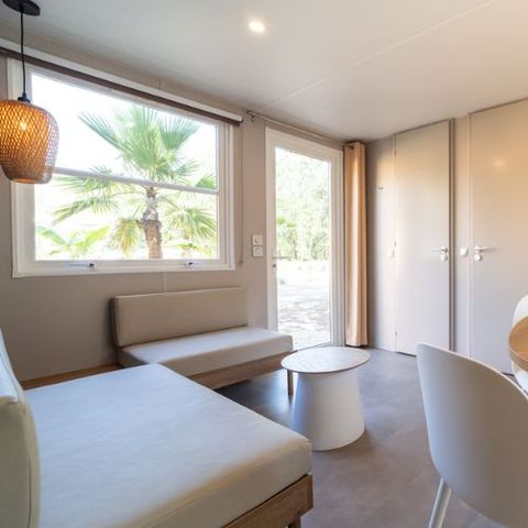 Mobilheim 4 Personen - Cottage Jasmin 4 pers 2 Schlafz. 1 Bad *****