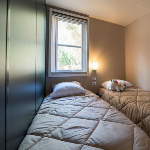 Mobilheim 4 Personen - Cottage Jasmin 4 pers 2 Schlafz. 1 Bad *****