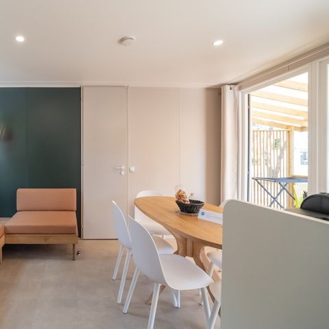 Mobilheim 6 Personen - Cottage Horthense 6 pers 3 Schlafz. 2 Bad *****