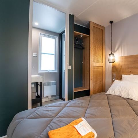 Mobilheim 6 Personen - Cottage Horthense 6 pers 3 Schlafz. 2 Bad *****