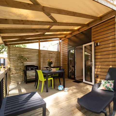 Mobilheim 4 Personen - Cottage Orchidée 4 pers 2 Schlafz. 2 Bad *****