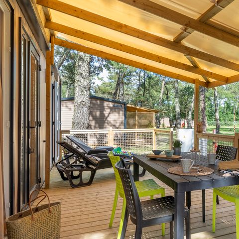 Mobilheim 4 Personen - Cottage Natura TV LV Wifi - 2 Zimmer - 4 Personen