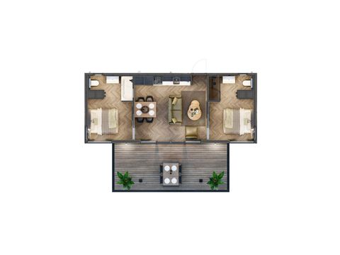 Lodge 4 personen - Rosendael Comfort
