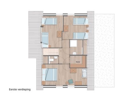 Villa 8 Personen - Woezel & Pip