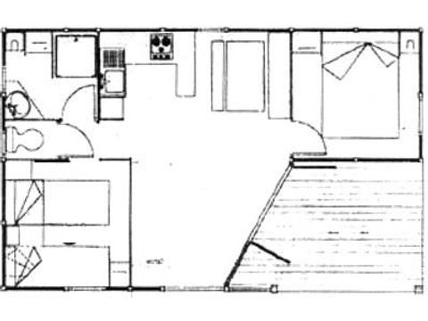 Chalet 5 Personen - Geräumiger Bungalow