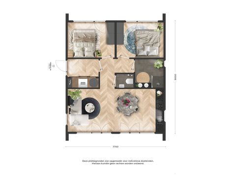 Bungalow 4 Personen - Die Dommel