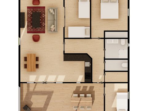 Chalet 5 Personen - Komfort