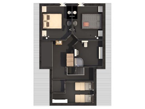 Villa 8 Personen - Extra-Luxus-Sauna & Whirlpool