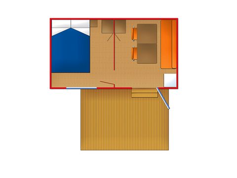 Mobilheim 2 Personen - DOMINÓ