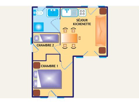 Villa 6 Personen - TV - KLIMA