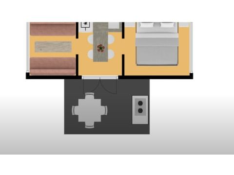 Zelt 4 Personen - Chalet Zelt Limeuil