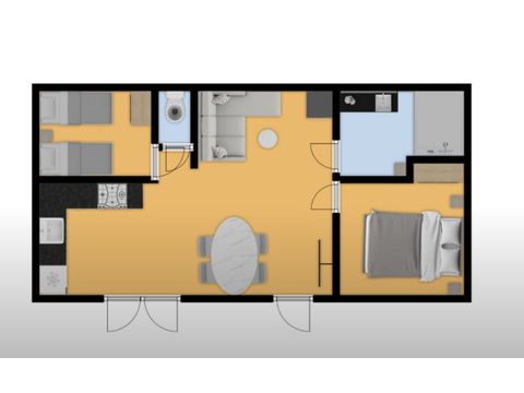 Mobilheim 4 Personen - Mobilheim Molières