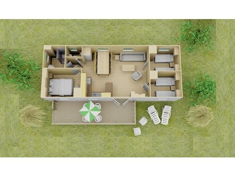 Mobilheim 6 personen - Classic PLUS
