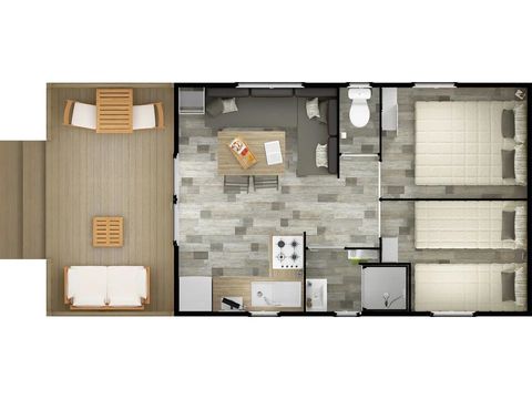 Mobilheim 5 Personen - Panama - KLIMA