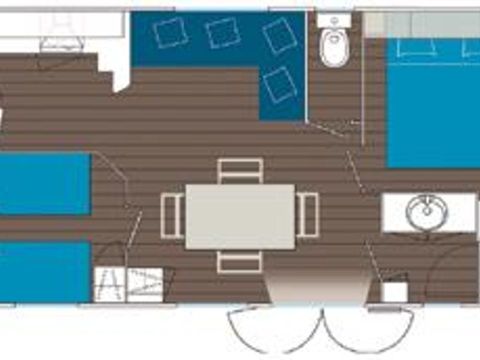 Mobilheim 4 personen - SAVANNAH