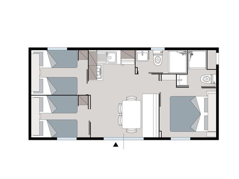 Mobilheim 7 personen - Happy Superior