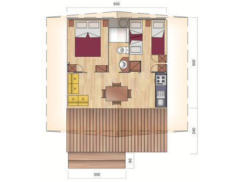SafariZelt 5 Personen - TREND LODGE
