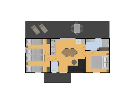 Mobilheim 6 Personen - Laffrey Cote Jardin