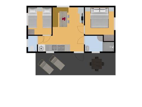 Mobilheim 4 Personen - Besson