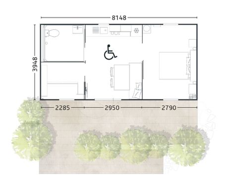 Mobilheim 4 Personen - Venezia PMR - Neuheit 2023