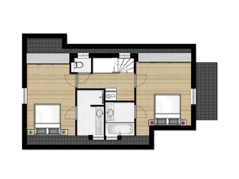 Villa 6 personen - Kindervilla Luxe 6