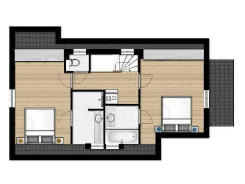 Villa 6 personen - Luxus 6