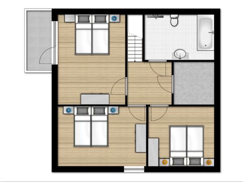 Bungalow 8 personen - SGM Komfort