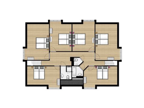 FERIENHAUS 16 Personen - Familienvilla R16