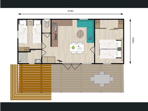 Chalet 4 Personen - Rosmarin-Plus