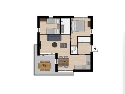 Bungalow 4 Personen - Seealster