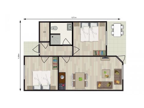 FERIENHAUS 4 Personen - Panorama