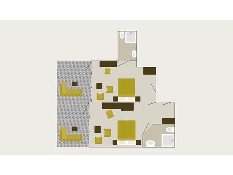 Zimmer 4 Personen - Luxushotelzimmer