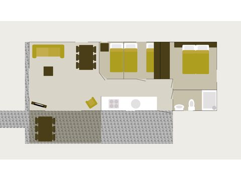 LODGE 5 Personen - Veluwelodge XL mit Sauna | Kinderfreundlich