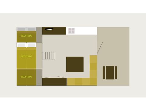 Chalet 6 Personen - Wanderer-Hütte