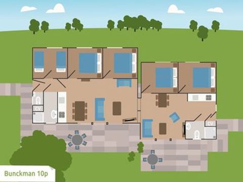 FERIENHAUS 10 Personen - Bunckman Plus