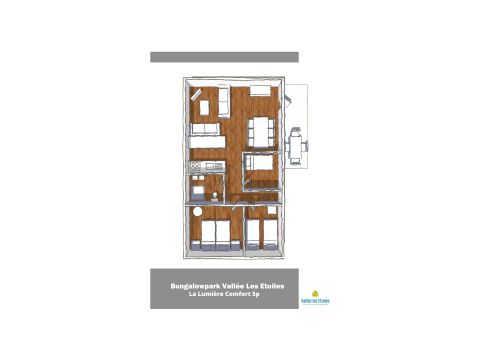 Chalet 5 Personen - La Lumière Komfort