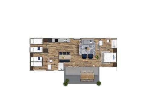 Chalet 6 personen - Kuckuck kinderfreundlich