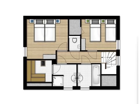 Villa 6 Personen - KVR6B Komfort