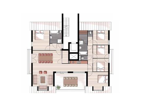 Gruppenwohnung 10 personen - Penthouse Tegernsee Luxe