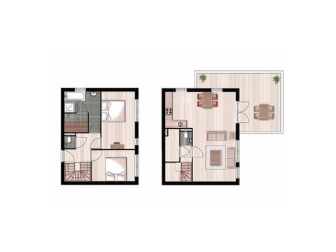 Wohnung 4 personen - Fleesensee Luxus