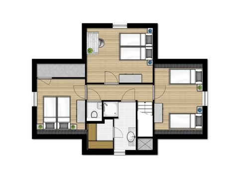 Villa 8 Personen - Watervilla 8B Luxus