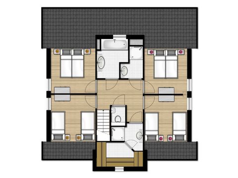 Gruppenunterkunft 10 personen - Villa 10A Luxus
