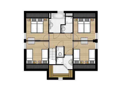 FERIENHAUS 10 Personen - Villa 10A